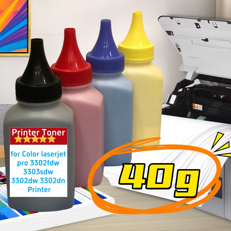 Poudre de toner 219A W2190A 219X W2190X compatible avec l'imprimante laser couleur Pro 3302fdw 3303s