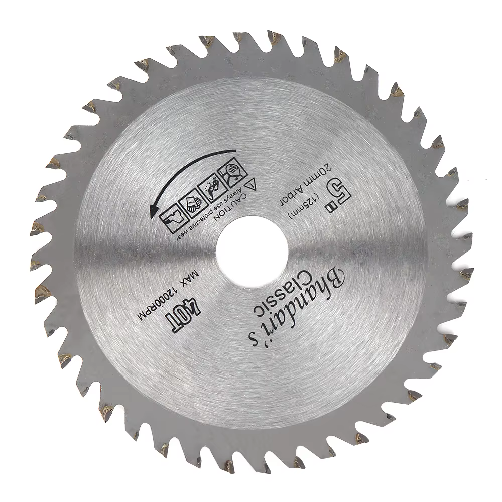 SIFANG lame de scie à bois diamètre 125mm 30 40 dents disque de scie TCT disque de coupe à pointe en