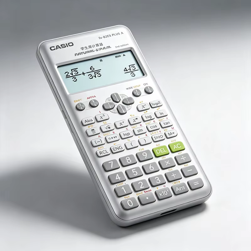 Calculatrice scientifique Casio FX-82ES/FX-50FII, indispensable pour la comptabilité, la certificati