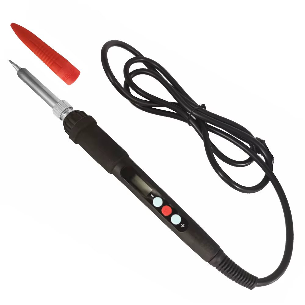 Kit de fer à souder numérique 60W 100V-240V, avec pointes de fer à souder, température réglable, out