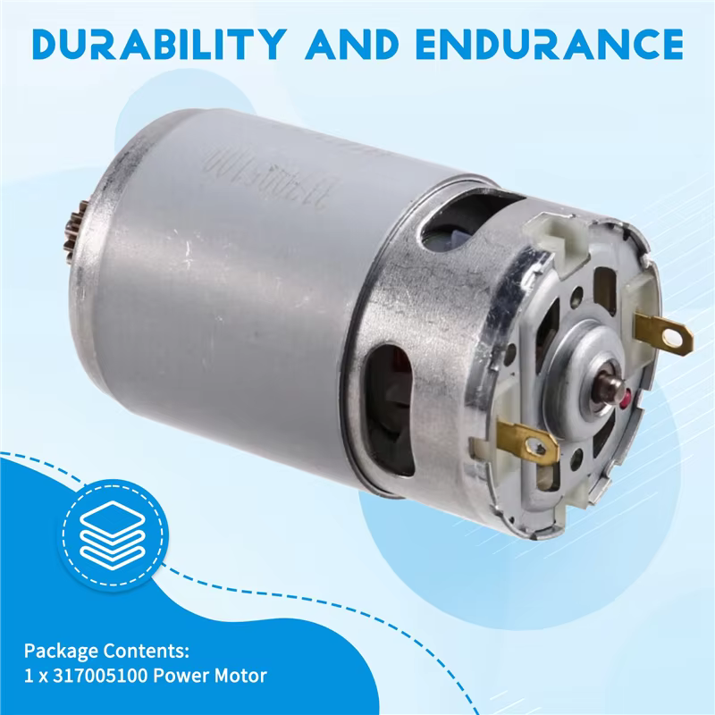 A91P 317005100 moteur DC10.8V 14.4V 18V moteur de puissance à grande vitesse pour METABO BS10.8 BS14