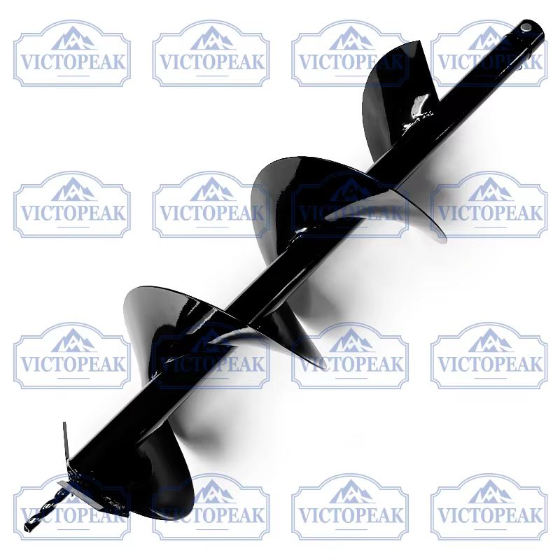 Foret de sol de 200mm pour creuser des trous et plantation d'arbres, accessoires de machines de jard