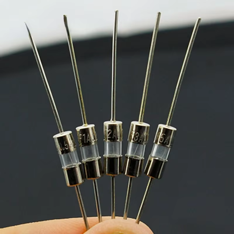 Kit assorti de fusibles M125 avec broches, 50 pièces/lot, 3x10mm, 5 valeurs, composants électronique