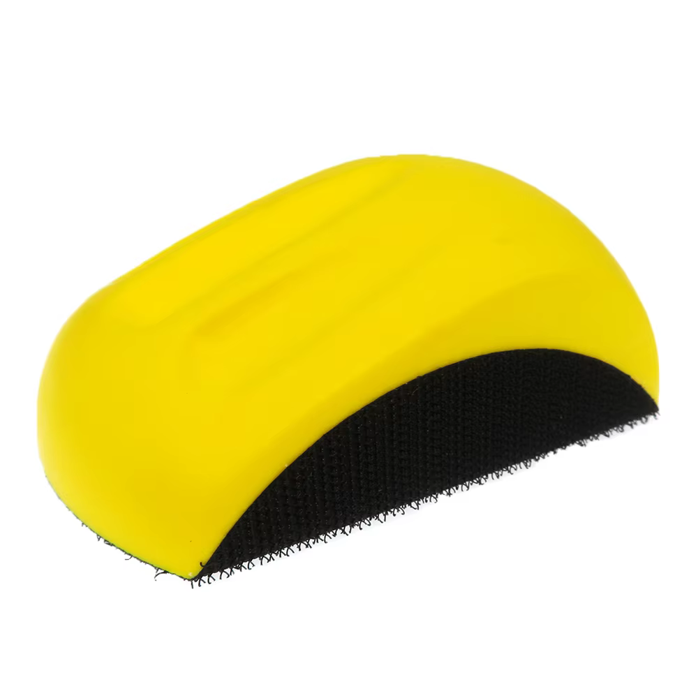 Bloc de sable manuel de 5 pouces 6 pouces pu bloc de sable manuel crochet et boucle papier abrasif d