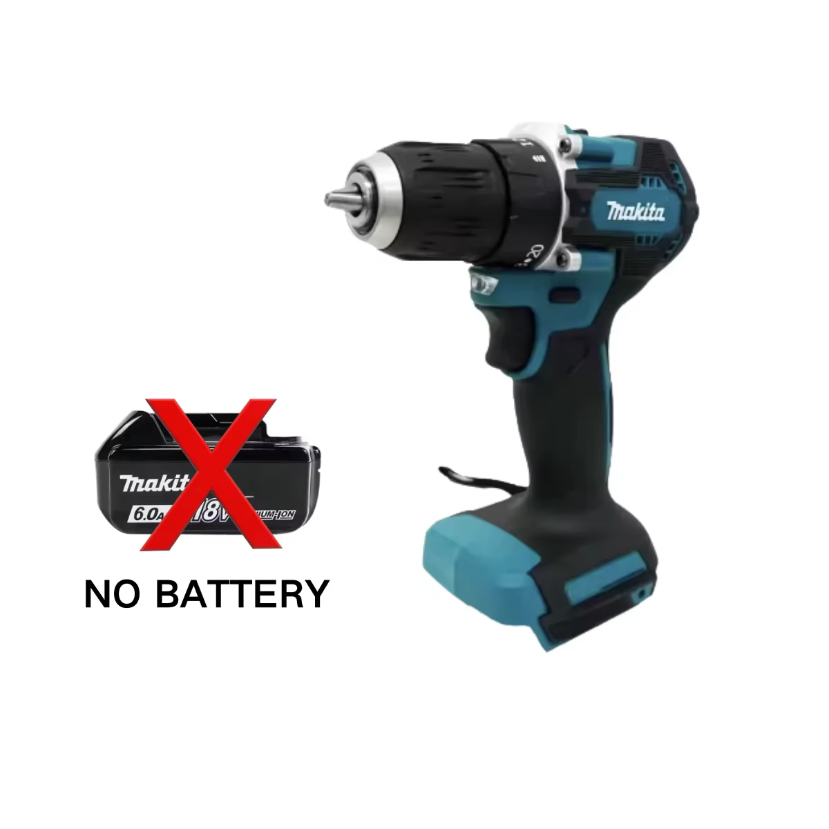 Perceuse-visseuse à percussion sans fil 18V Makita DDF487 (DDF487) pour équipe de décoration, outils