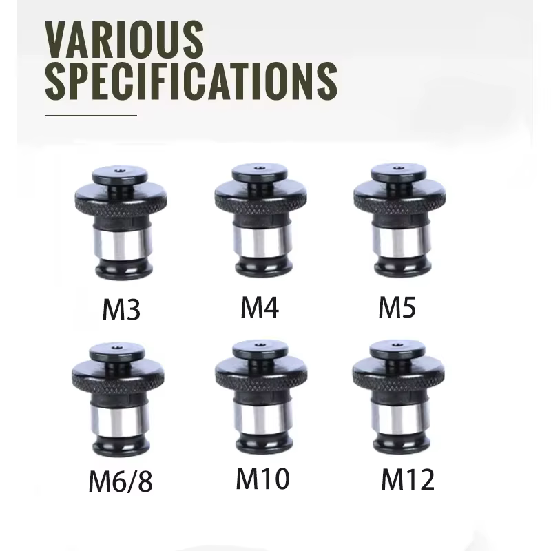 Machine à tarauder pneumatique AhuHardware M3-M12, perceuse pneumatique portative, outil de taraudag