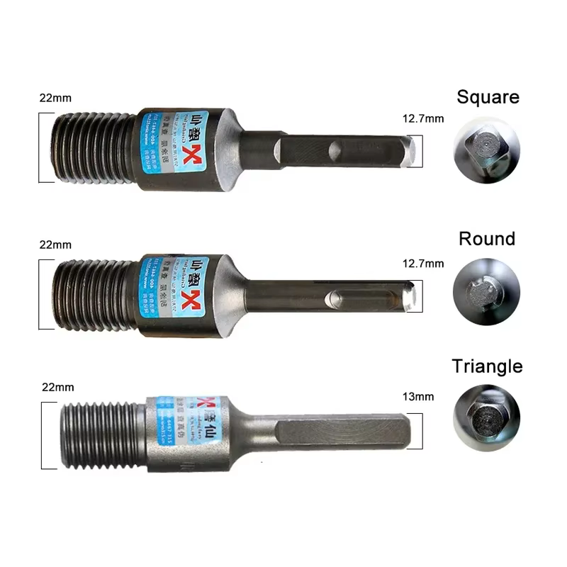 Adaptateur de forets M22 pour marteau électrique, convertisseur de perceuse électrique, adaptateur d