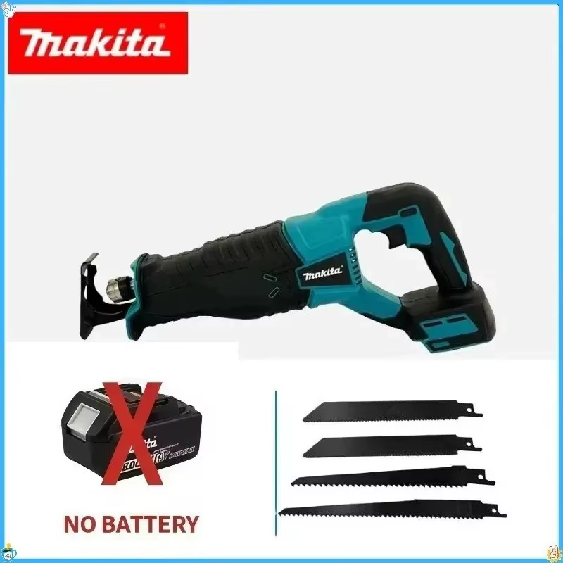Scie sauteuse portative Makita 18V sans balais avec 4 lames pour la rénovation de la maison, la coup