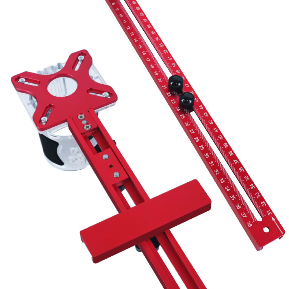 Support de rainure de fraisage de routeur 3 en 1, outil auxiliaire circulaire de coupe et de fraisag