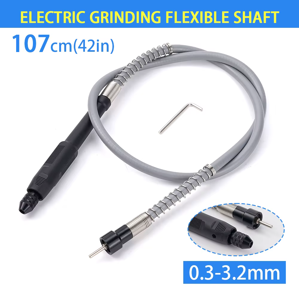 Perceuse électrique Flexible filaire 107cm 42 ", arbre d'extension Flexible + clé en L pour outil ro