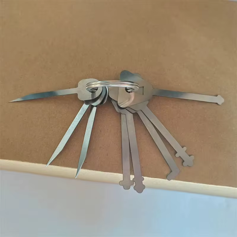 Clés maîtresses pour serrures à crochet, outils de déverrouillage de portes, kit de clés pour ouvrir