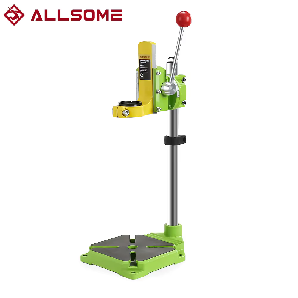 ALLSOME MINIQ — Support pour perceuse électrique, presse pour machine de forage, avec cadre de fixat