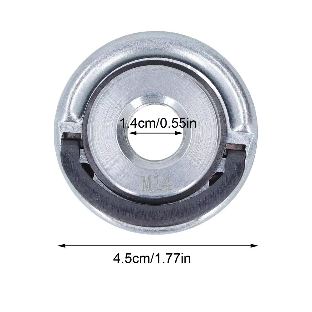 Écrous de bride pour meuleuse d'angle, Mandrin de verrouillage pour meuleuse d'angle portable, Plaqu