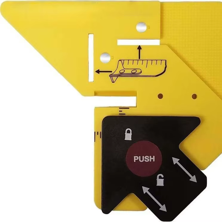Outil d'aide à la menuiserie pratique et portable, guide de découpe pour garnitures décoratives, gui