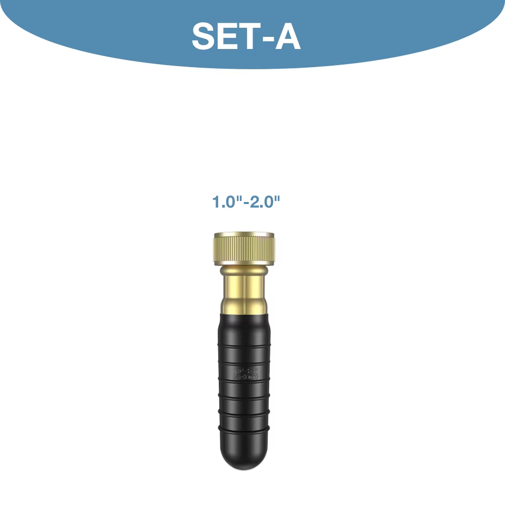 Outil de nettoyage de drain, outil de débouchage de tuyau, adapté aux tuyaux de 1 à 6 pouces, vessie