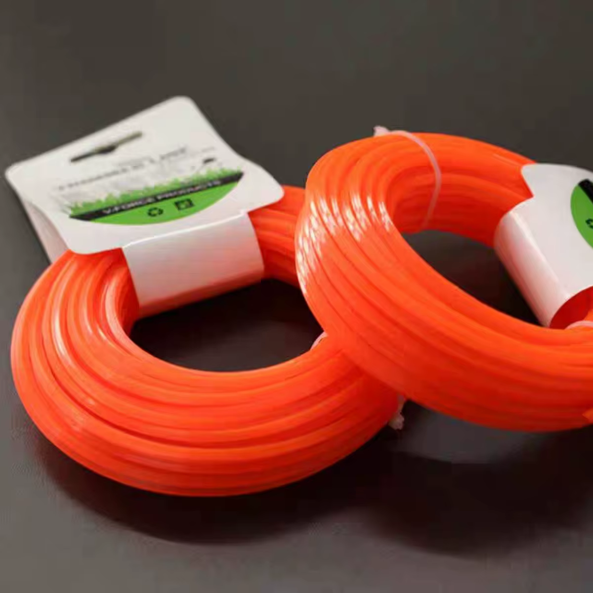 2.4mm * 15000mm tonte ronde forte tondeuse Nylon ligne débroussailleuse tondeuse fil coupe gazon têt