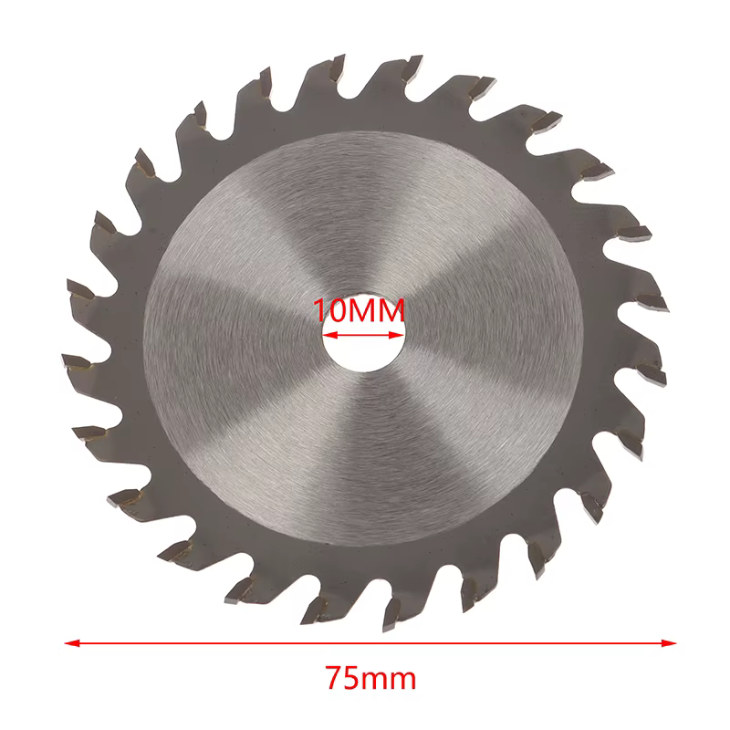 Scie circulaire en carbure TCT, 85mm, 24T, 30T, 36T, alésage 10mm, 15mm, disque de coupe du bois pou