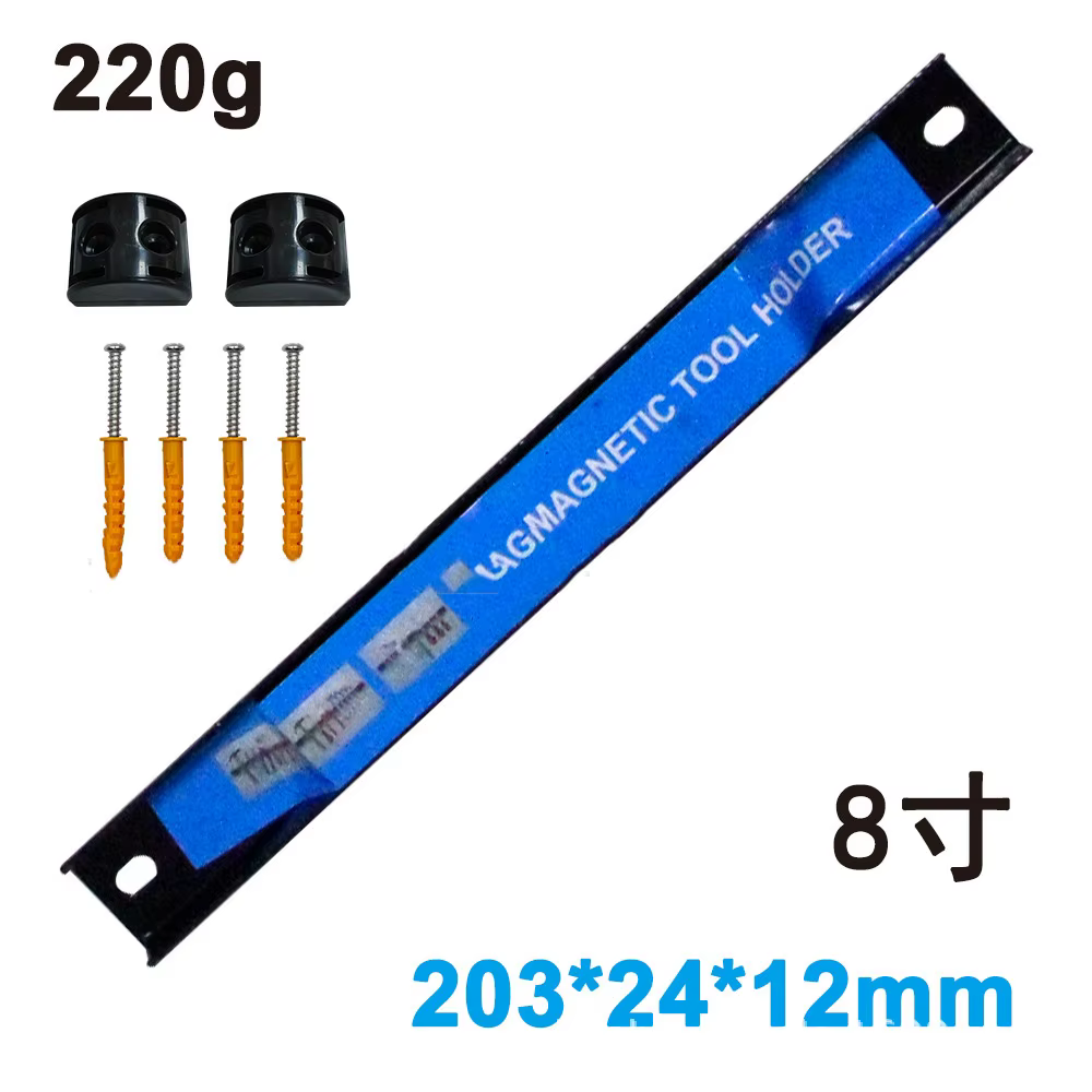 Porte-outil magnétique de 8.12,18,24 pouces, barre à outils robuste, support organisateur en métal p