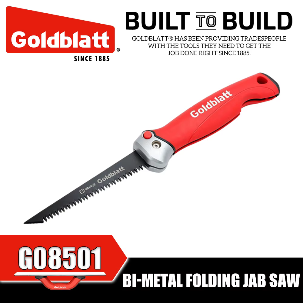 Scie à découper pliable bimétallique GOLDBLATT G08501, scies à bois, outils à main
