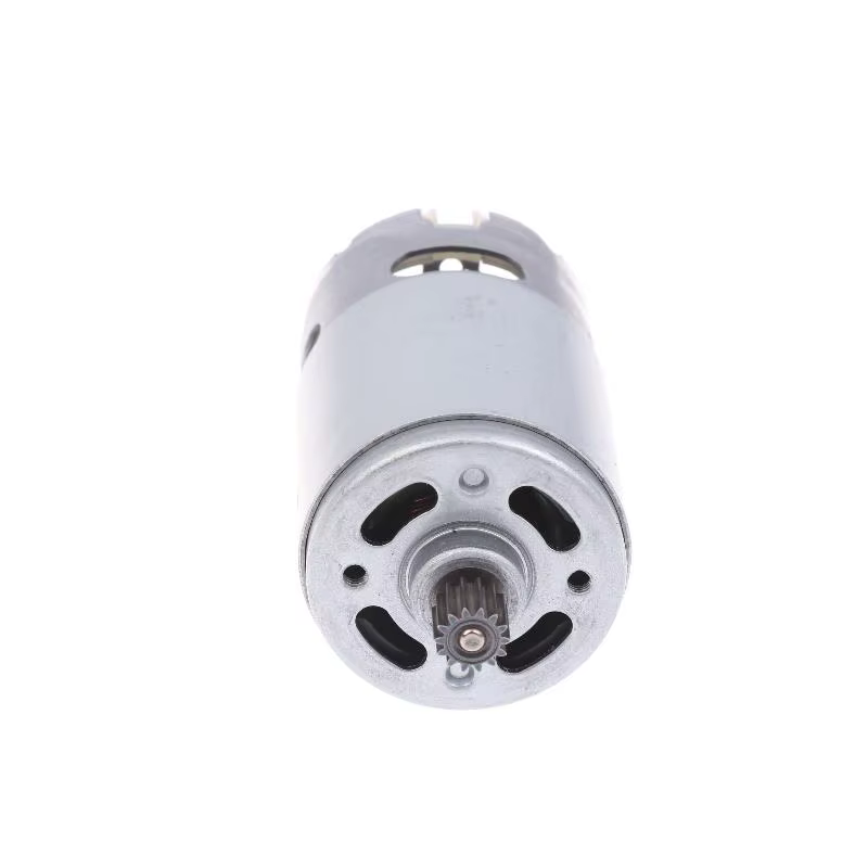Moteur électrique micro DC 21V 14 dents RS 550 28000RPM pour mini-tronçonneuse à batterie