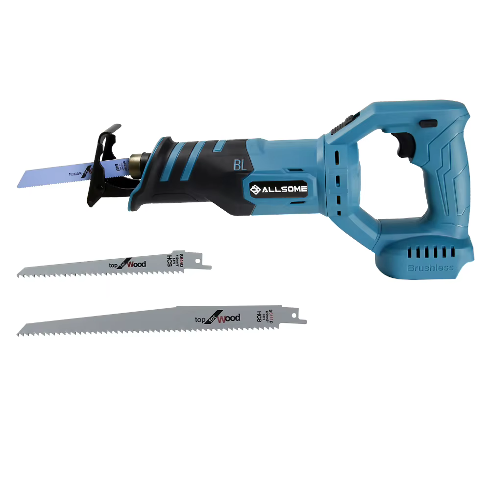 Allsome-Scie alternative électrique pour batterie au lithium Makita, machine de découpe du bois et d