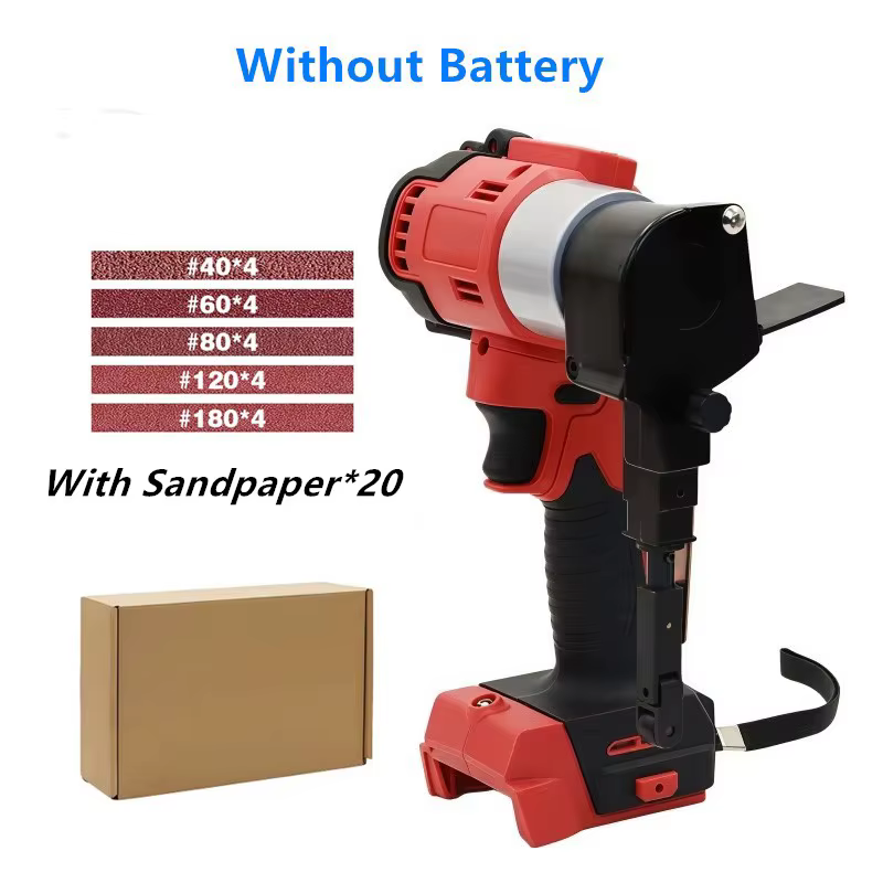 Ponceuse à bande électrique sans balais pour batterie Milwaukee 18V, mini-meuleuse d'angle 180 °   O