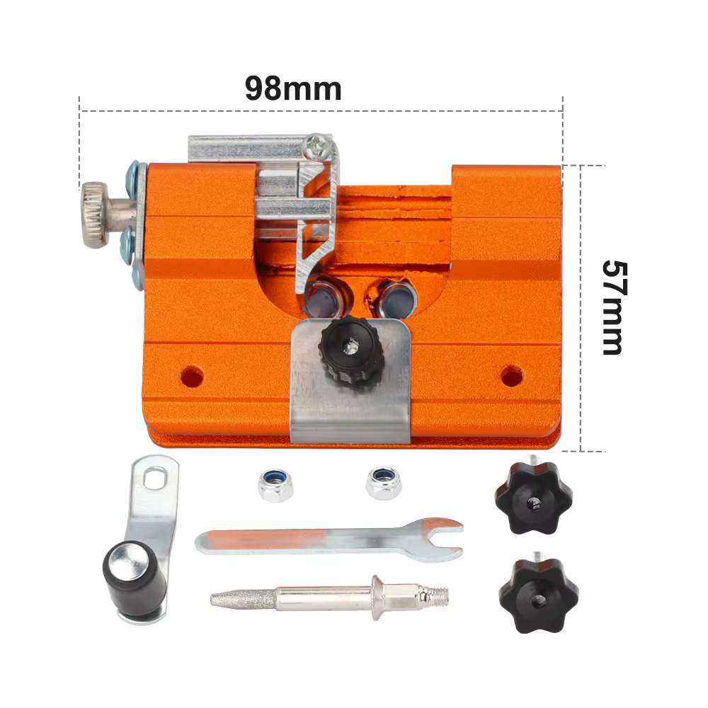 Portable Main Grinder Chaîne Pince À Chaîne Outil D'affûtage Rapide Meulage Pour Tronçonneuse Chaîne