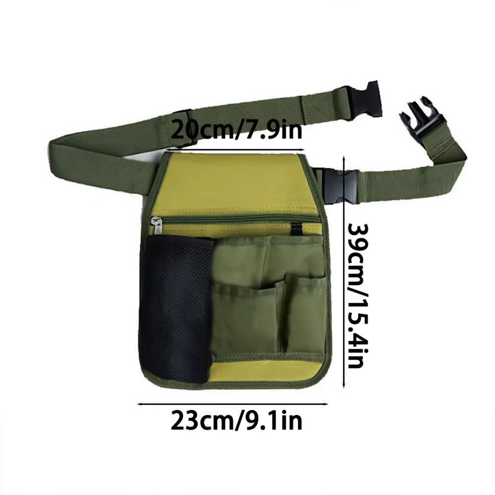 Ceinture de jardinage réglable unisexe, multi-poches, robuste, pour hommes et femmes, pour la planta