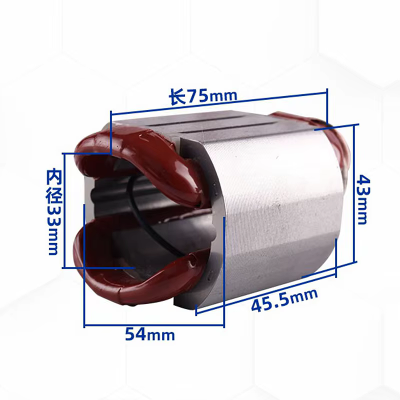 Rotor/moteur électrique de remplacement pour meuleuse d'angle, 1 pièce, pour Makita 9553/9554/9555NB