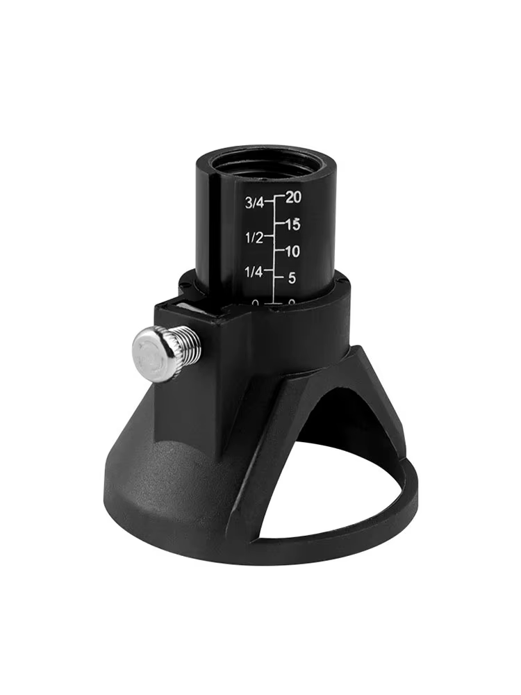 Guide de fraisage rotatif pour routeur, embout de perçage hélicoïdal, kit d'outils de sculpture sur 