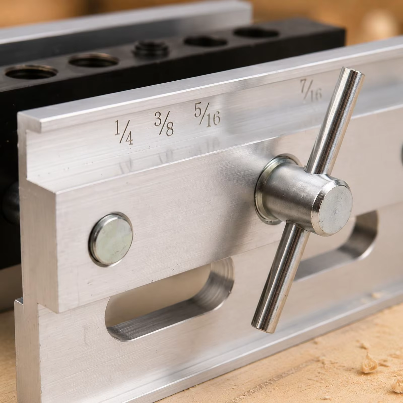 Gabarit de perçage auto-centrant pour le travail du bois et du métal, guide de perçage pour menuiser