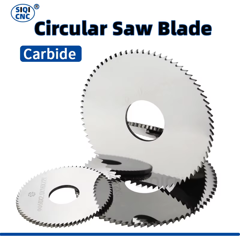 Lame de fraisage en acier au tungstène, lame de scie circulaire en carbure monobloc, fraise