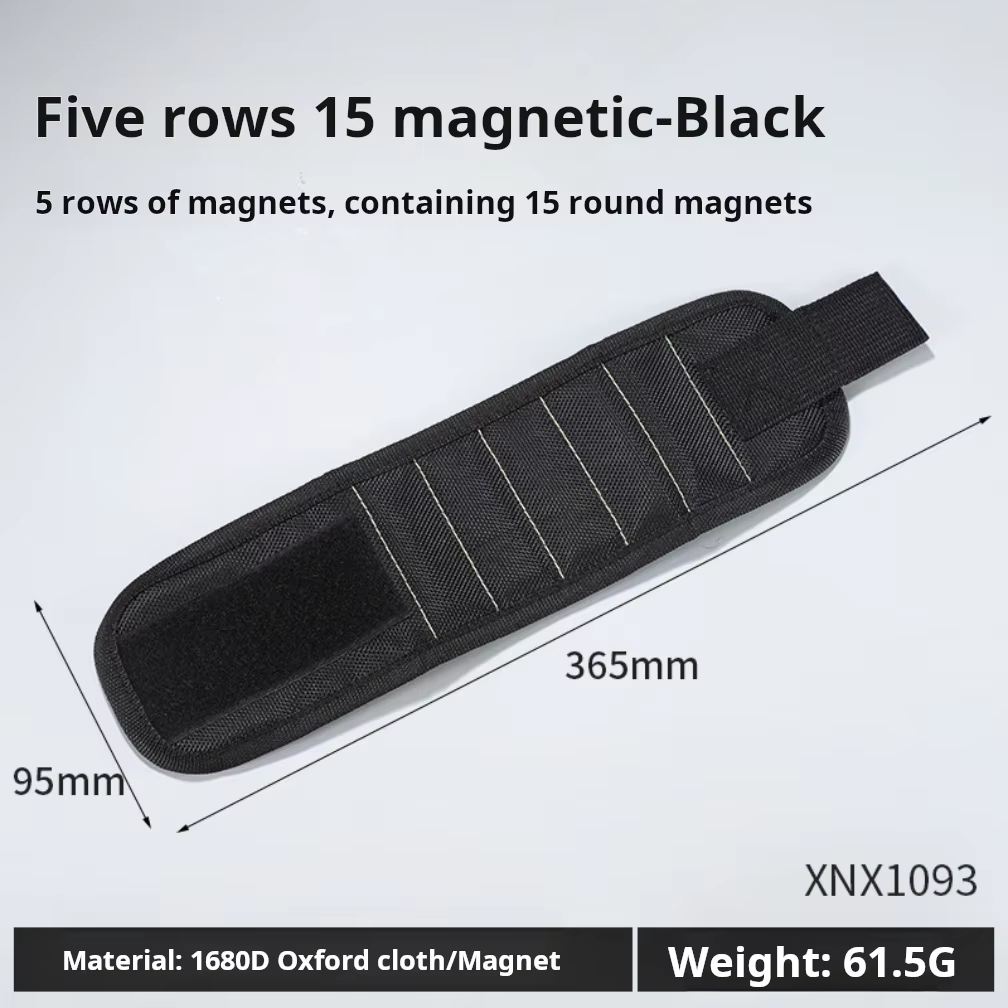 Outil de dragonne magnétique avec vis de fixation de fixation portable, outil de poignet magnétique 