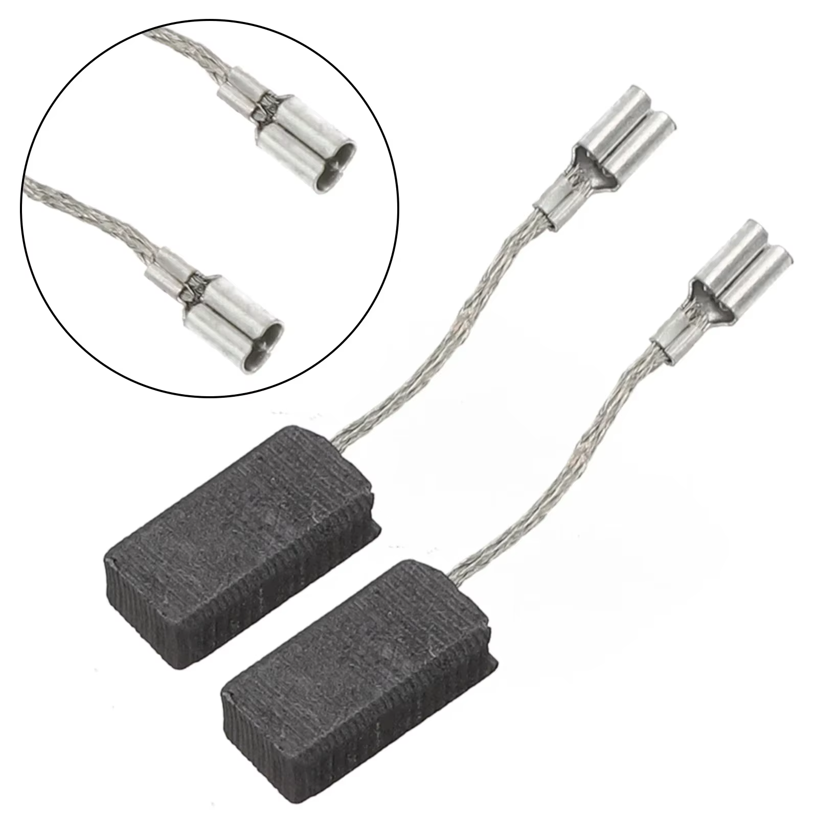 Balais de carbone pour meuleuse d'angle, 2 pièces, pour GWS 5-100/6-100/6-125 660 6700, accessoires 