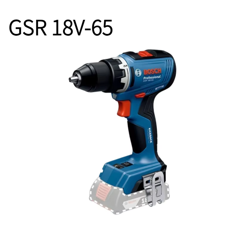 Perceuse-visseuse sans fil BOSCH GSR 18V-65 Brushless, outils électriques professionnels Bosch