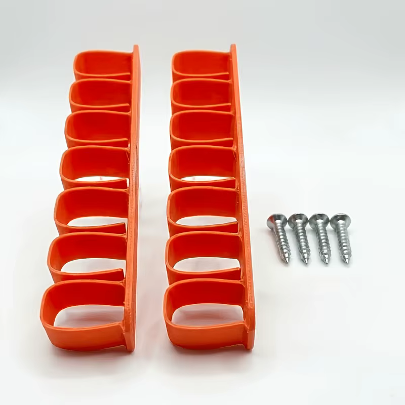 Support mural métallique pour outils, lot de 2, étagère de rangement pour atelier pour pinces et tou