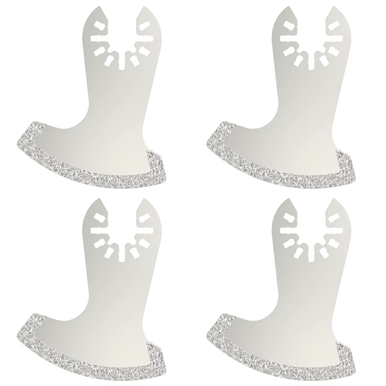 Kit de segments diamantés oscillants, lame de scie à bois, coupe de disque, outil oscillant, coulis