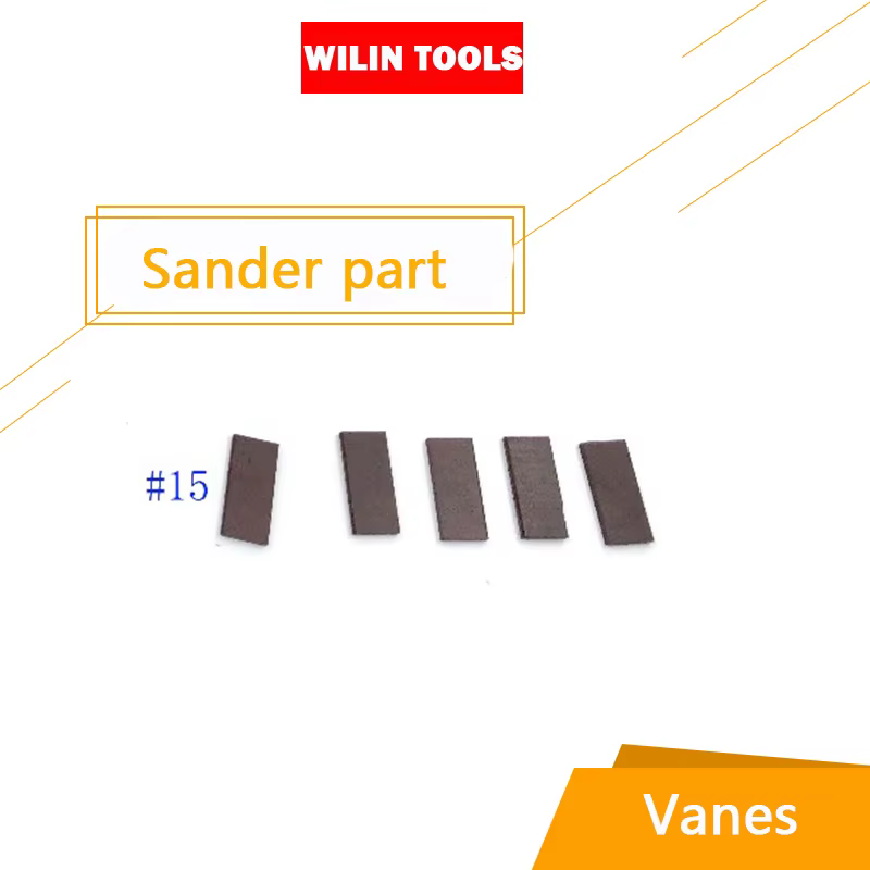 Accessoires et pièces détachées pour ponceuse excentrique pneumatique Prima 5 pouces : Rotor, interr
