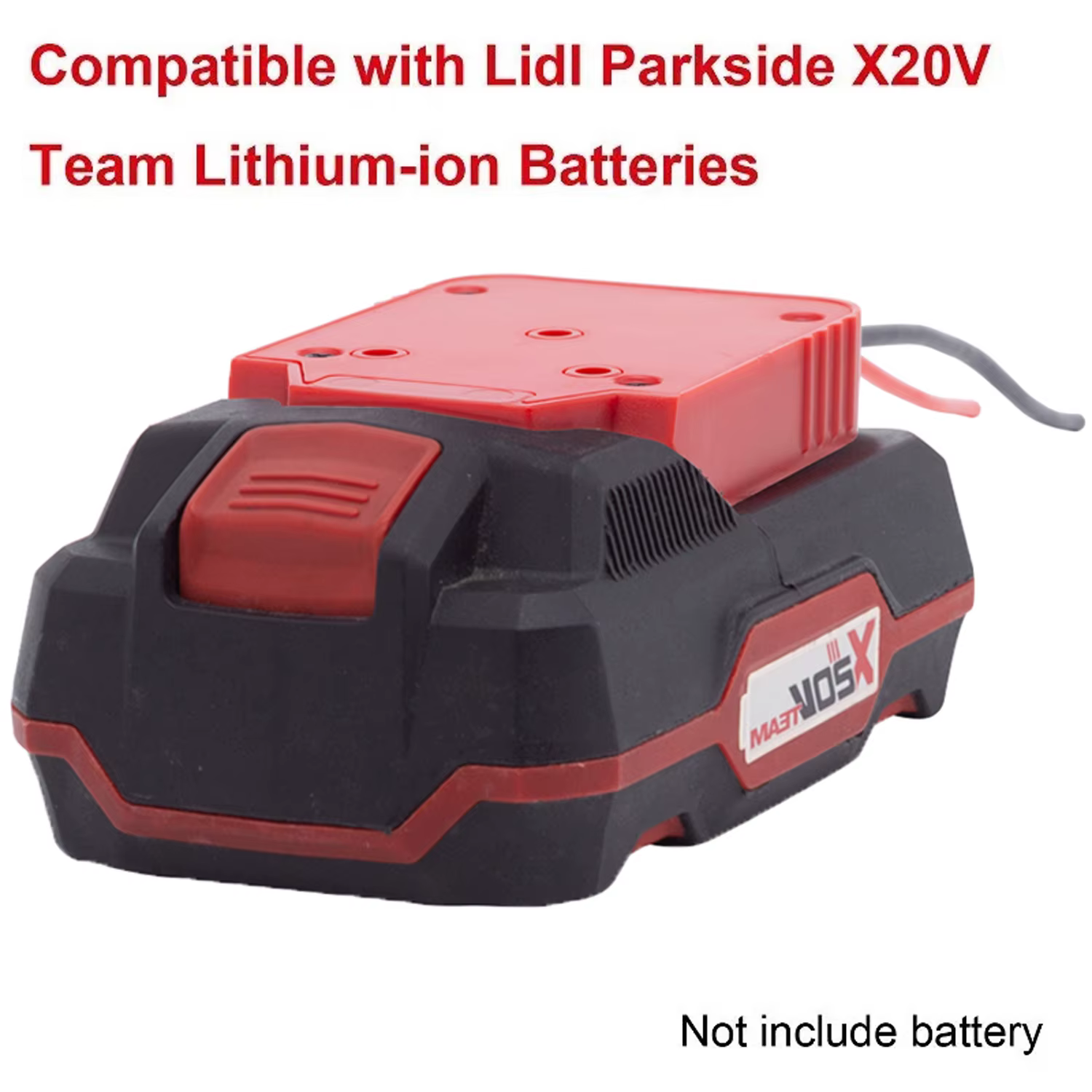 Accessoires pour outils électriques Batterie DIY Adaptateur pour Lidl Parkside X20V Team Lithium-ion