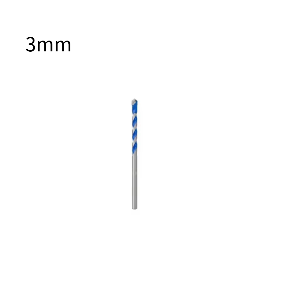 Forets à béton en carbure cémenté de 3 à 12 mm, outil de coupe polyvalent pour le béton, la brique, 