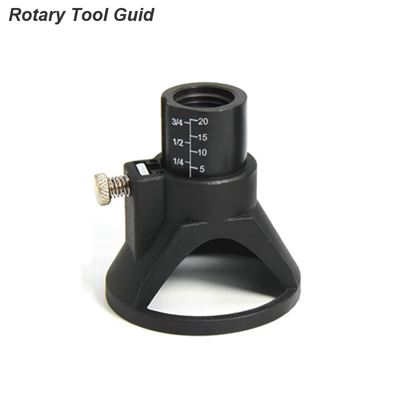 Routeur rotatif fraise Guide fixation foret hélicoïdal Kit d'outils de sculpture sur bois localisate