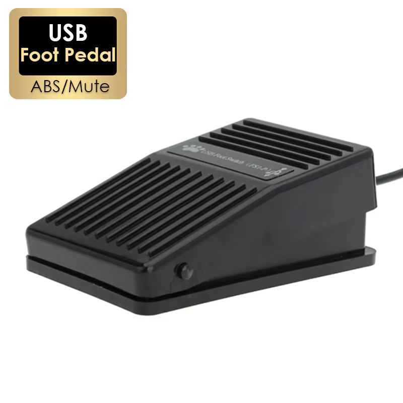 Pédale de clavier USB pour ordinateur HID, interrupteur d'action USB, fonctions de clé de pré-progra