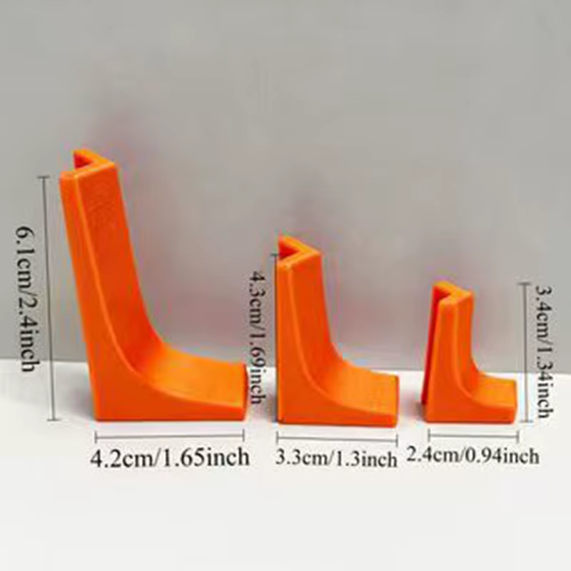 Lot de 3 guides de perçage avec rainures en V pour une ajustement parfait |   Outil de positionnemen