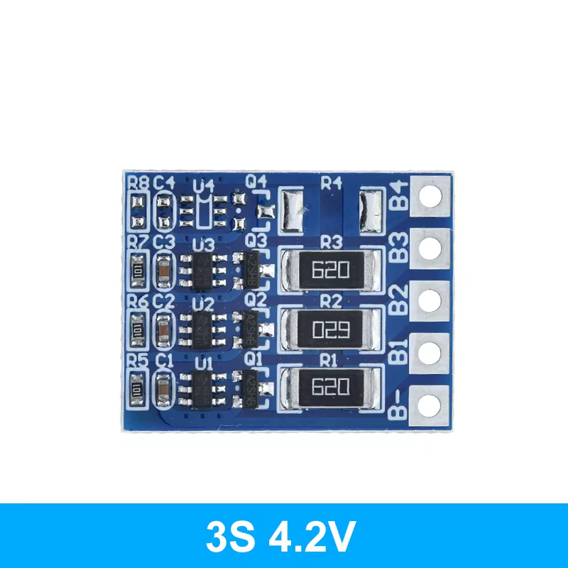 Carte de protection de la fonction d'équilibre, batterie Lipo, 3S, 4S, 5S, 6S, 7S, 8S, 21V, 4.2V, 68