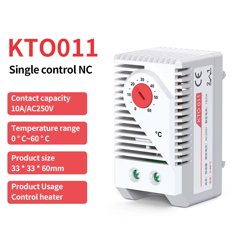 KTS011 KTO011 NO NC régulateur de température interrupteur mécanique armoire Thermostat et contrôle 