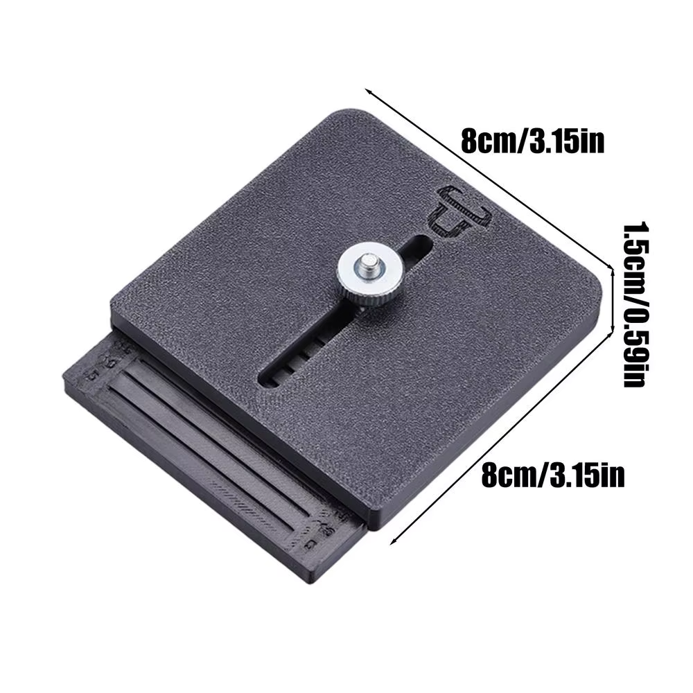 Guide de finition des bords antidérapant, précision réglable, gabarit de coupe DIY pour porte de pla