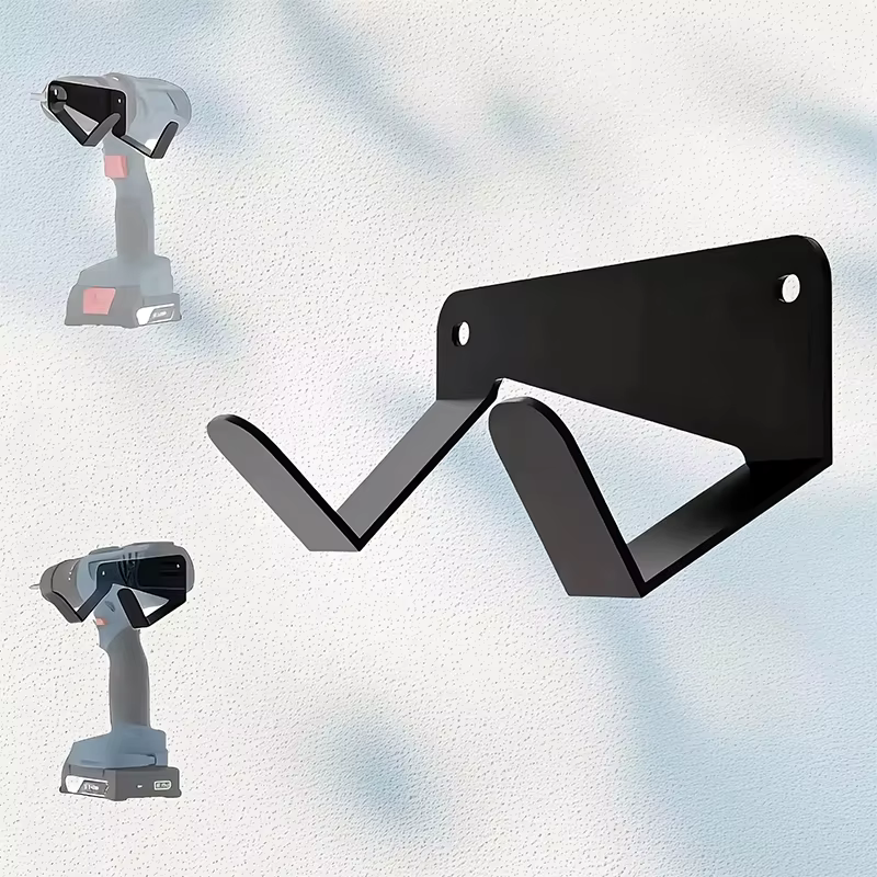 Support métallique pour outils électriques mural, organisateur de rangement mural pour perceuse pour