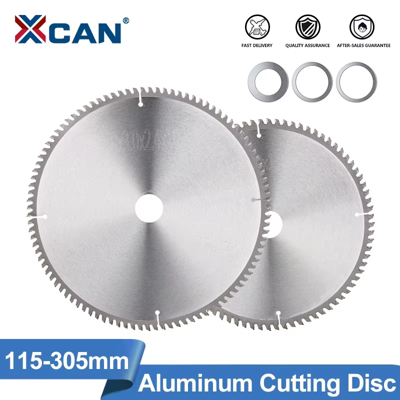 XCAN lame de scie disque de coupe en aluminium lame de scie circulaire en carbure pour couper le mét