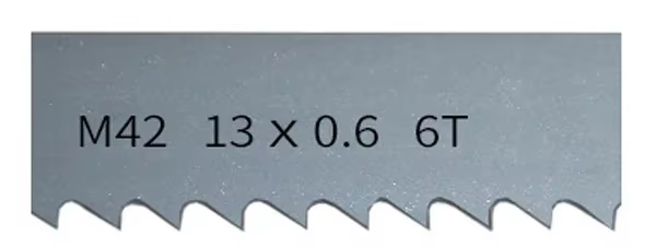 Lame de scie à ruban bimétallique M42 1/2'' 13mm x 1425 1570 1790 2240 avec 6 14Tpi pour la coupe du