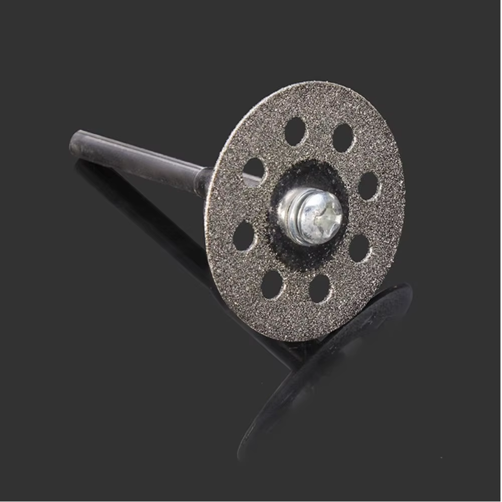 Disques de coupe diamantés, diamètre de tige 2.35mm/3mm/3.17mm, jeu de lames de roue de coupure pour